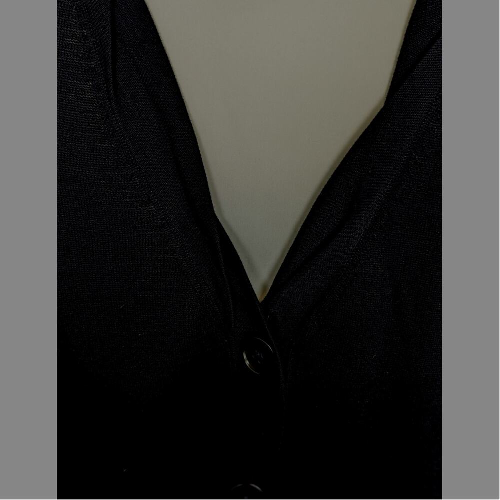 Talbots  Womens Cardigan sz  3X VGUC  Twisted ribbing Silk/cotton see photos mea - Picture 8 of 10